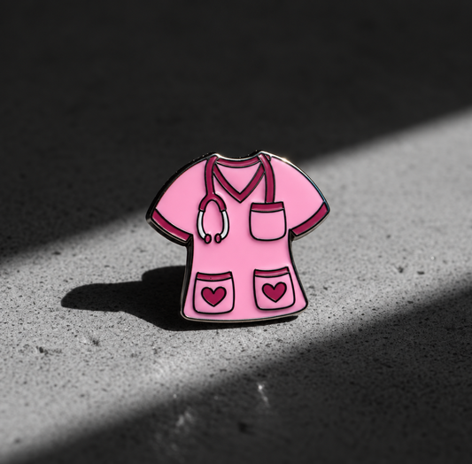 Brosch Bussarong Rosa