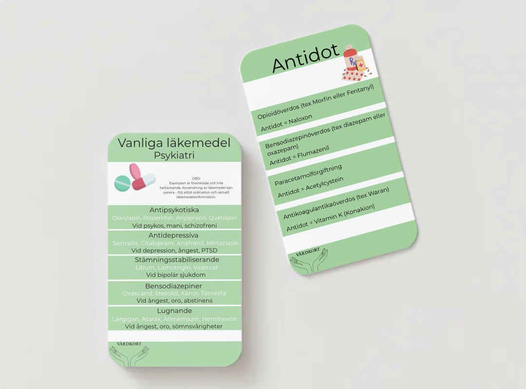 Vårdkort Psykiati